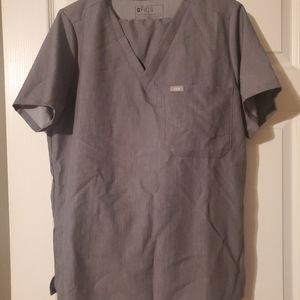 Heathered Grey Scrub set